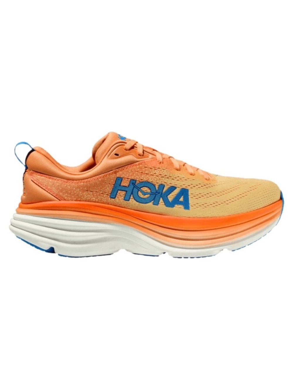 NWB Men's HOKA Bondi 8 'Impala Mock Orange' Men's Size 9.5 - Picture 2 of 9